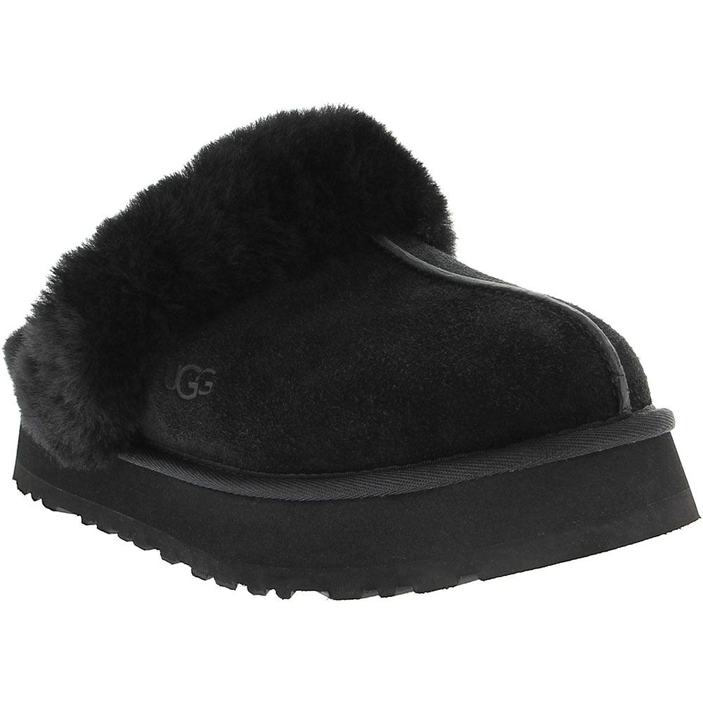 UGG® Disquette Slippers - Womens Black