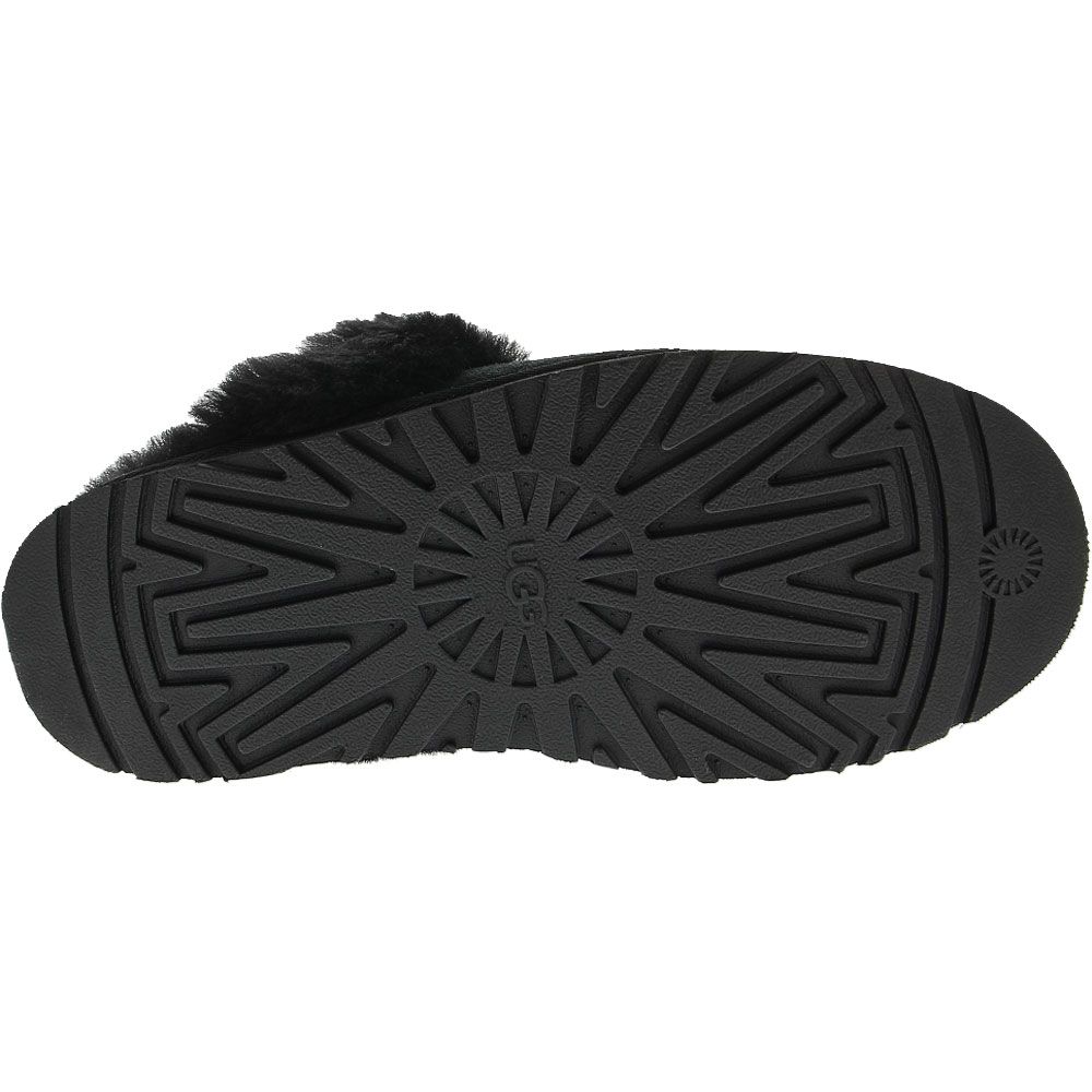 UGG® Disquette Slippers - Womens Black Sole View