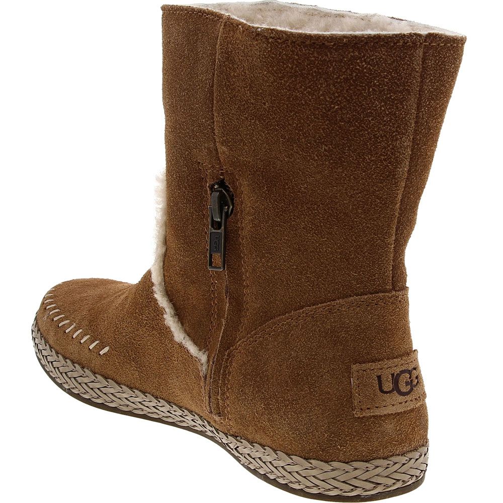 UGG Ailish Casual Boots - Womens Chestnut Back View