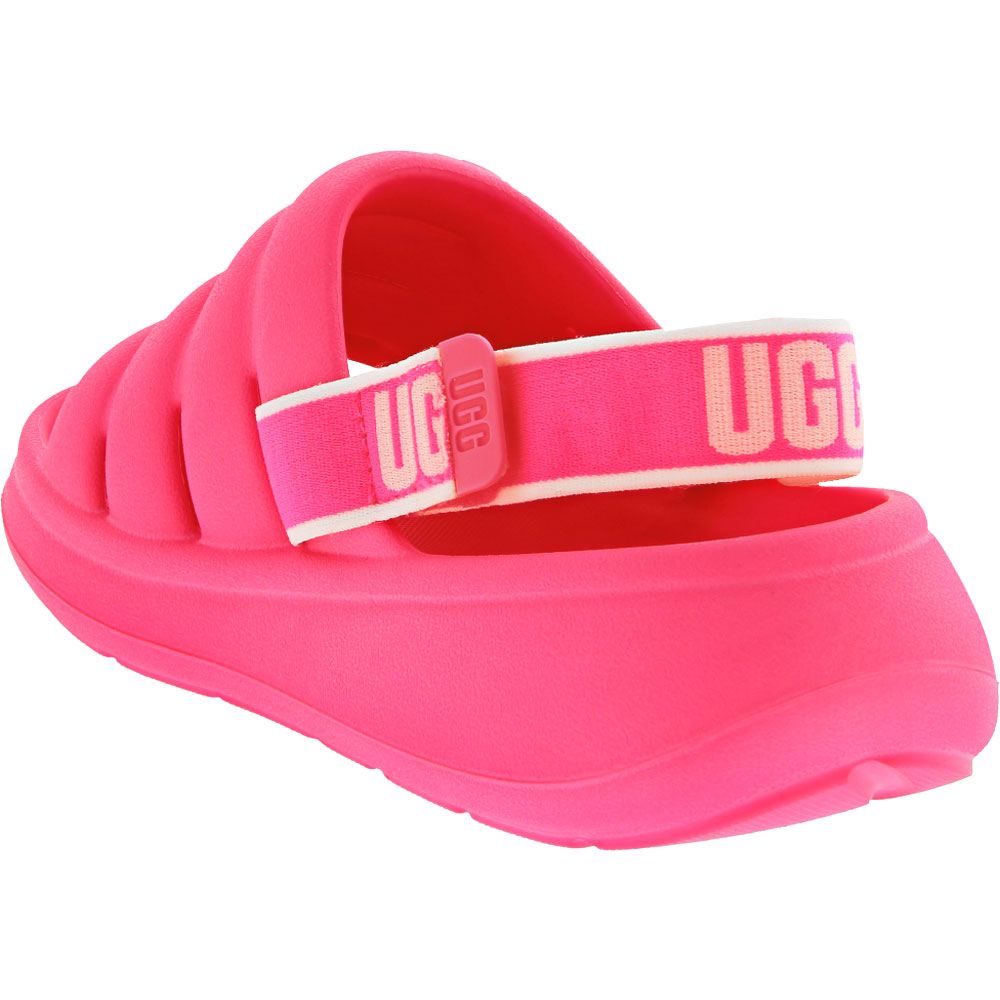 UGG® Sport Yeah Water Sandals - Girls Taffy Pink Back View