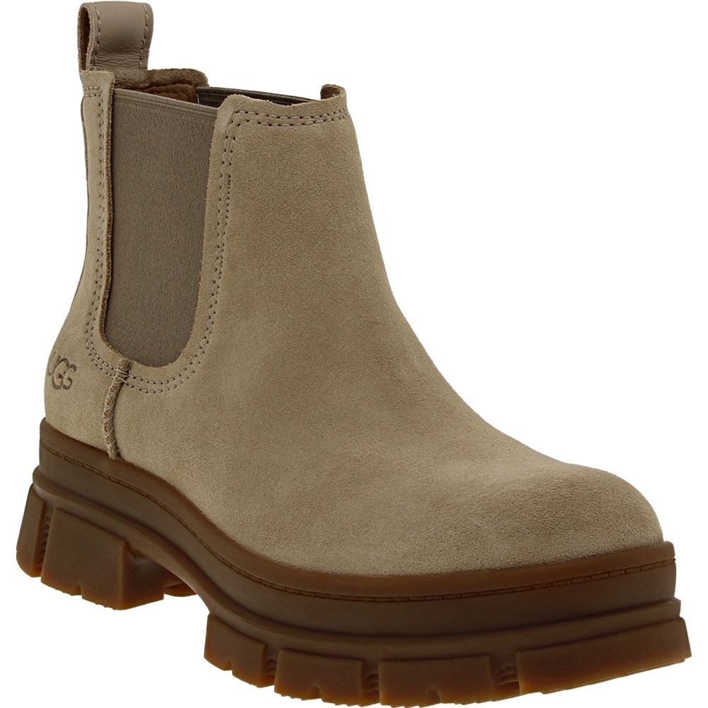 UGG® Ashton Chelsea Suede Casual Boots - Womens Sand
