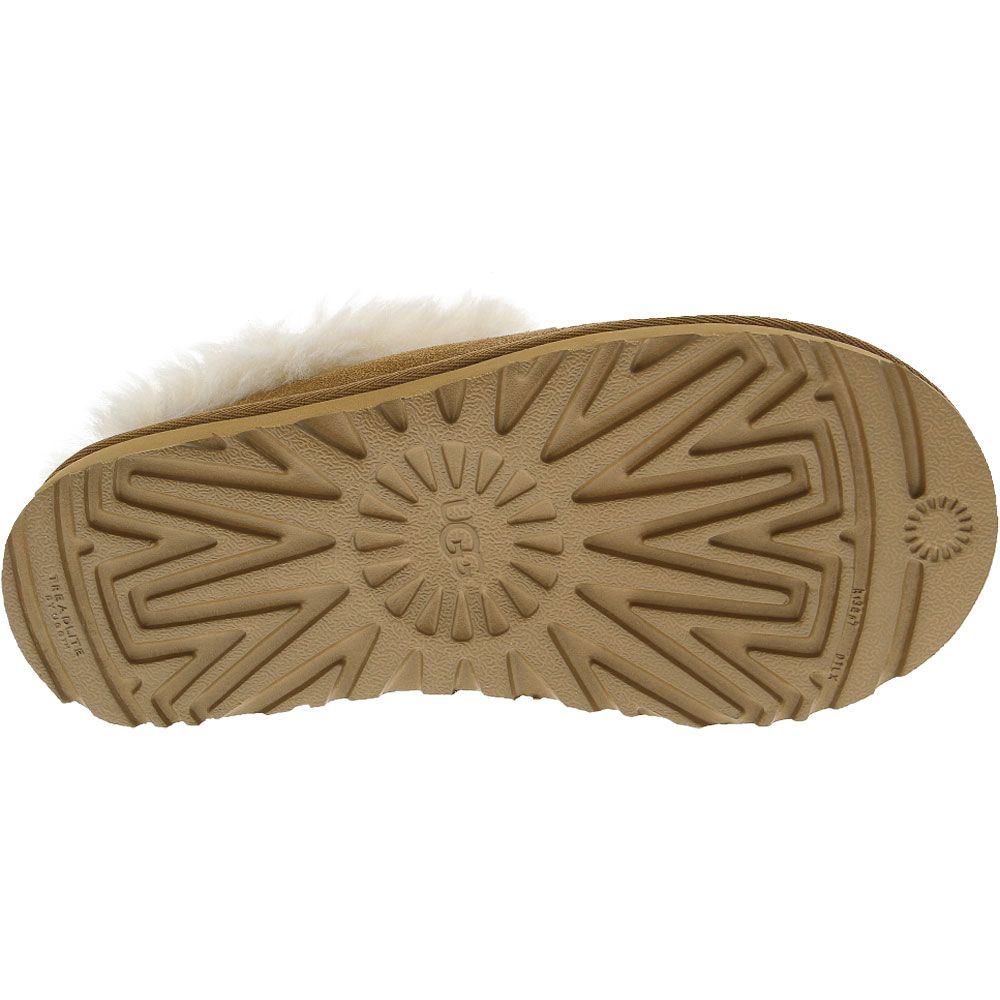 UGG® Tazzette Slippers - Womens Chestnut Sole View