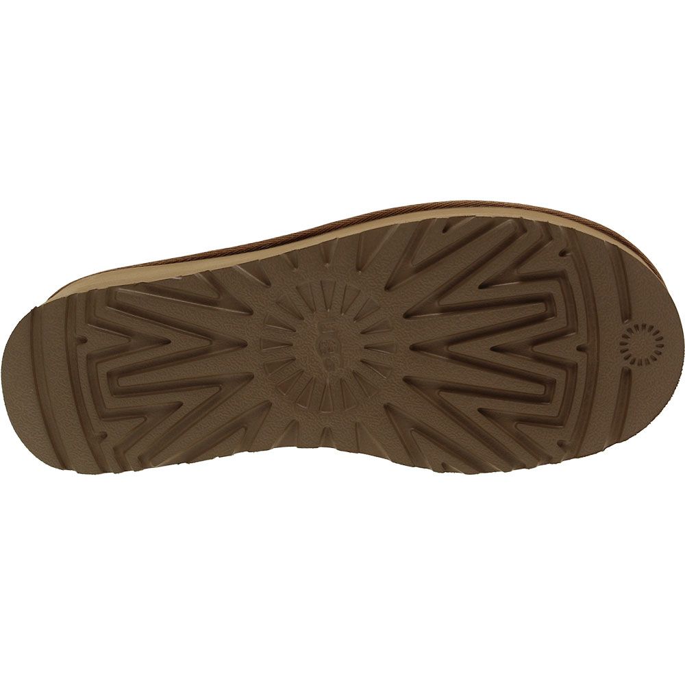 UGG® Classic Ultra Mini Platform Winter Boots - Womens Chestnut Sole View