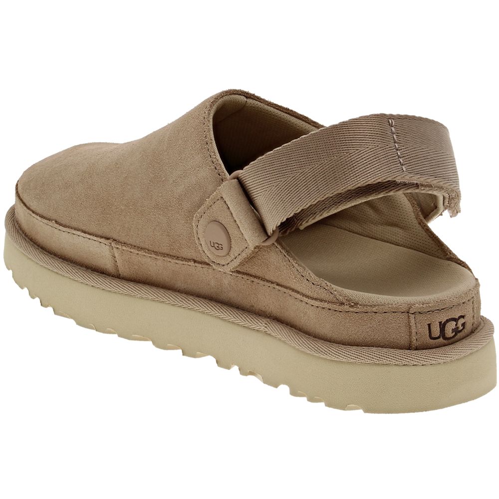 UGG® Goldenstar Clog Casual Shoes - Womens Driftwood Back View
