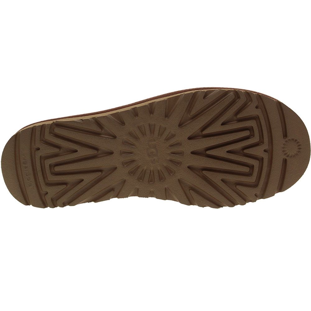 UGG® Classic Mini Zipper Tape Winter Boots - Womens Chestnut Sole View
