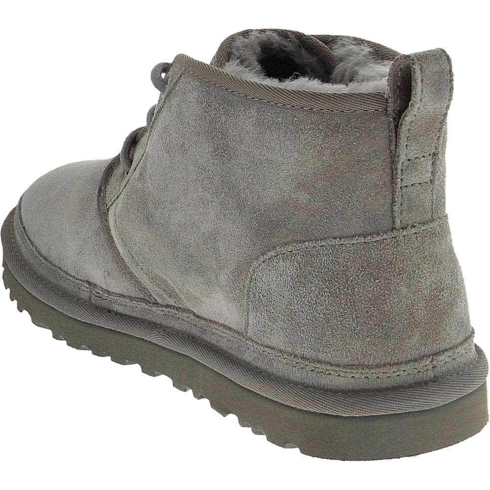 UGG® Neumel Casual Boots - Mens Charcoal Back View