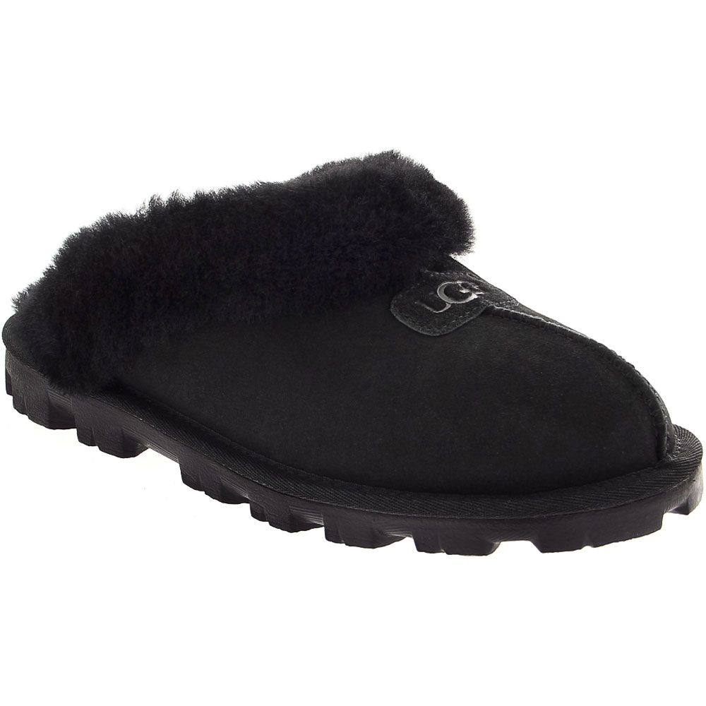 UGG® Coquette Sheepskin 5125 Slippers - Womens Black