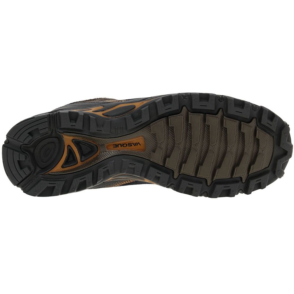 Vasque Juxt Hiking Shoes - Mens Peat Sudan Brown Sole View
