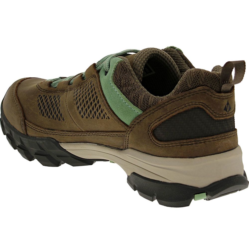 Vasque Talus At Low Ultra Waterproof Hiking Shoes - Womens Bungee Cord Basil Back View