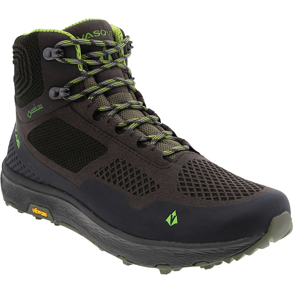 Vasque Breeze Lt Gore-Tex Hiking Boots - Mens Beluga Lime Green