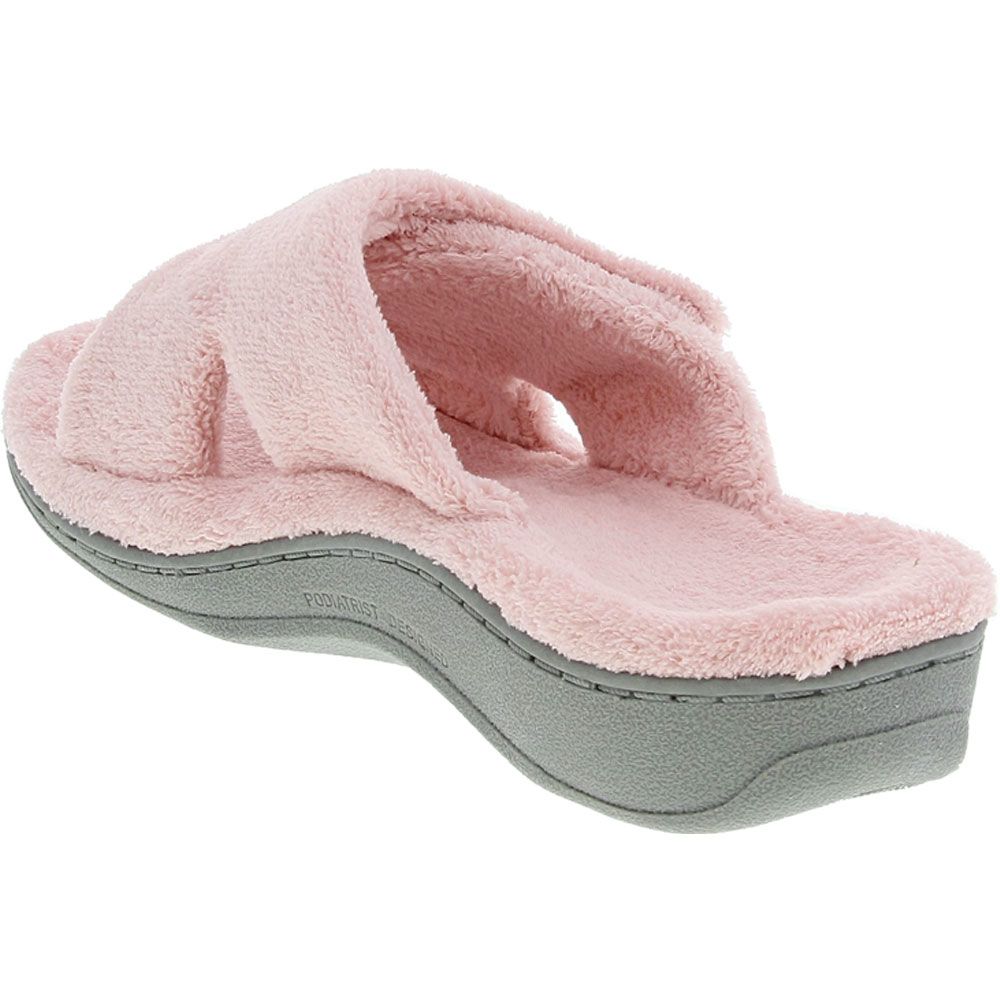 Vionic 26 Relax Slippers - Womens Pink Back View
