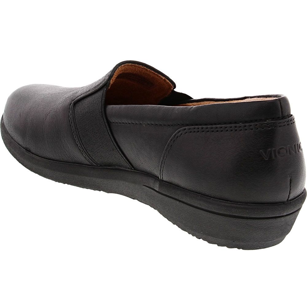 Vionic Magnolia Gianna Slip on Casual Shoes - Womens Black Back View