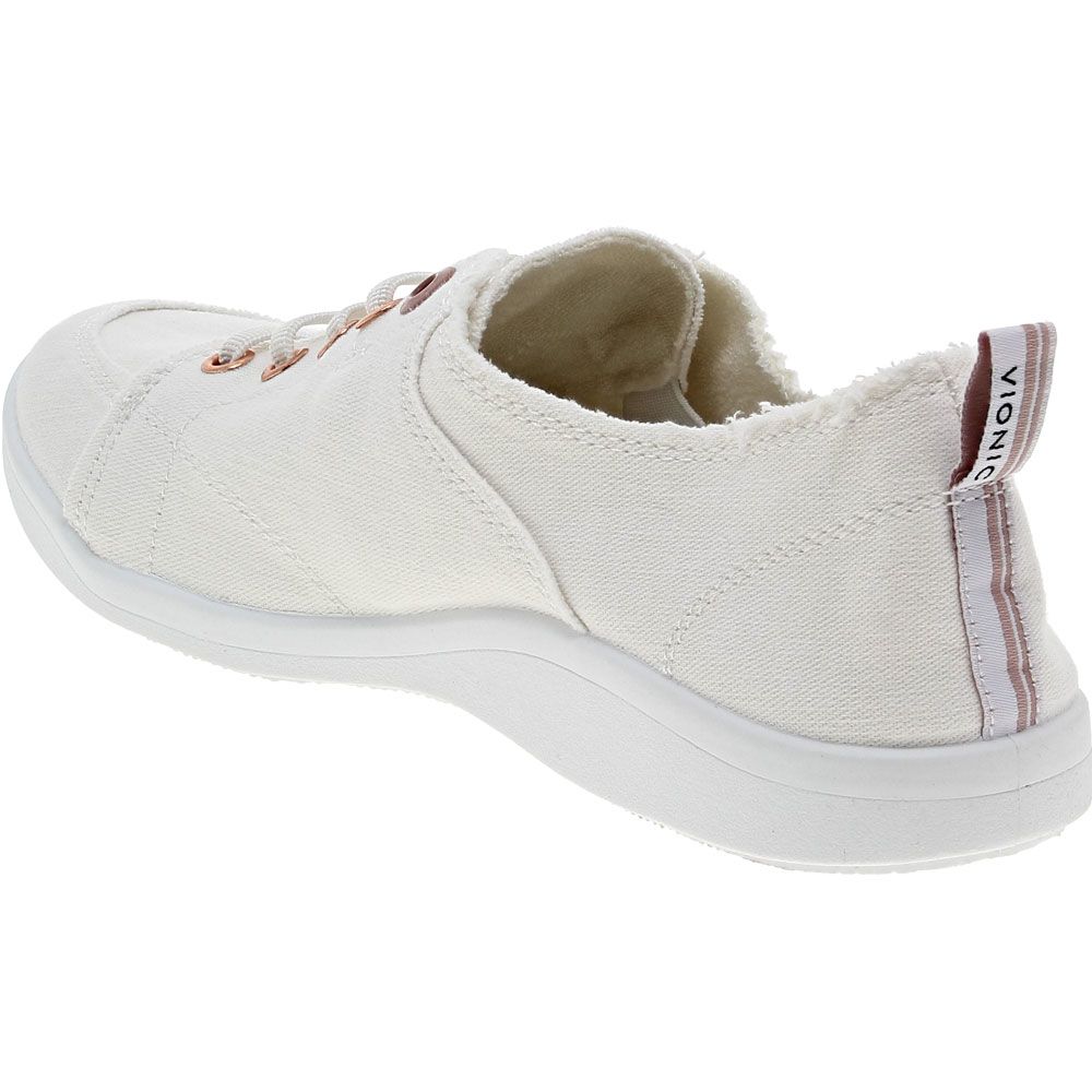 Vionic Pismo Lifestyle Shoes - Womens Cream Back View
