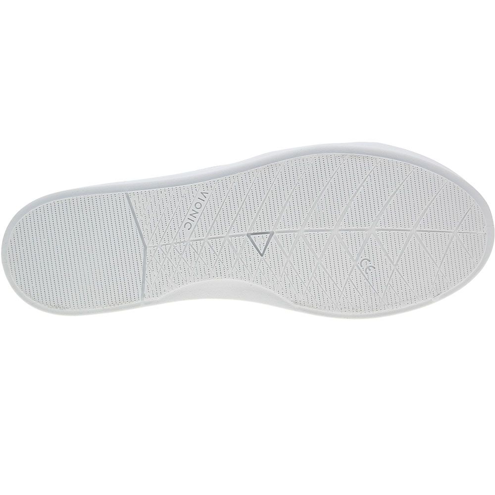Vionic Pismo Lifestyle Shoes - Womens Cream Sole View