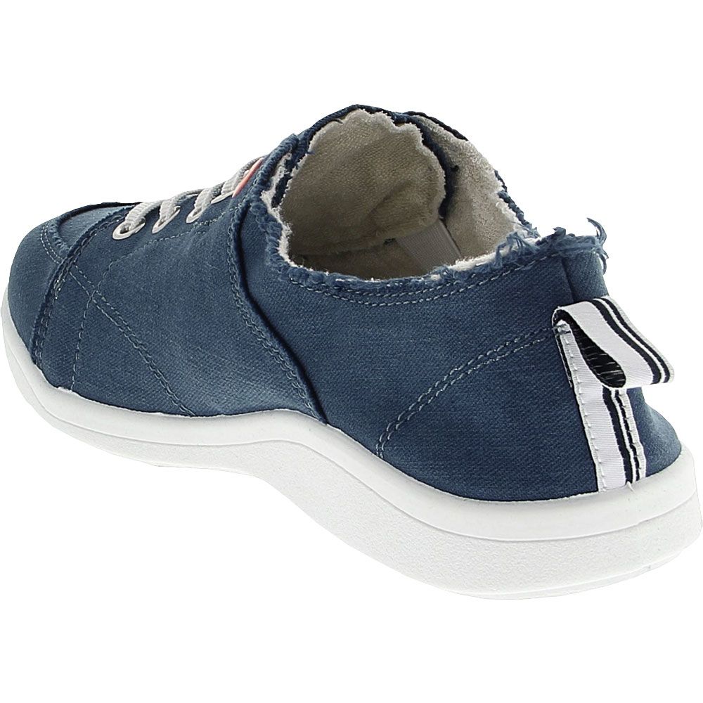 Vionic Pismo Lifestyle Shoes - Womens Navy Back View
