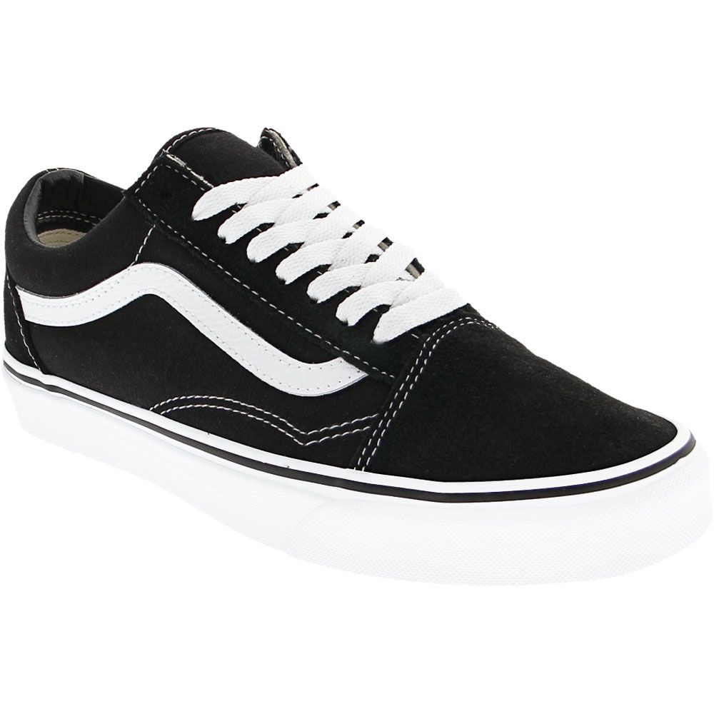 Vans Old Skool Skate Shoes - Mens Black White