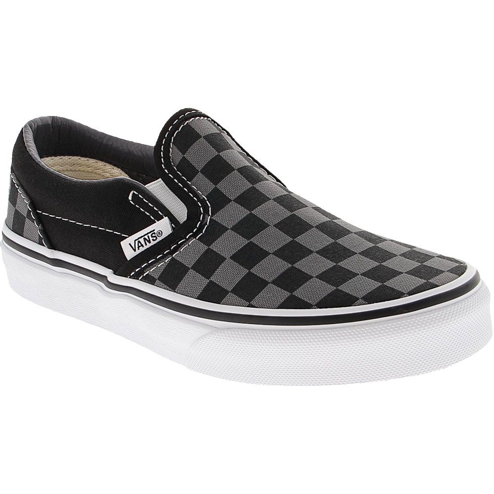 Vans Checkerboard Slip Skate - Boys | Girls Pewter Black