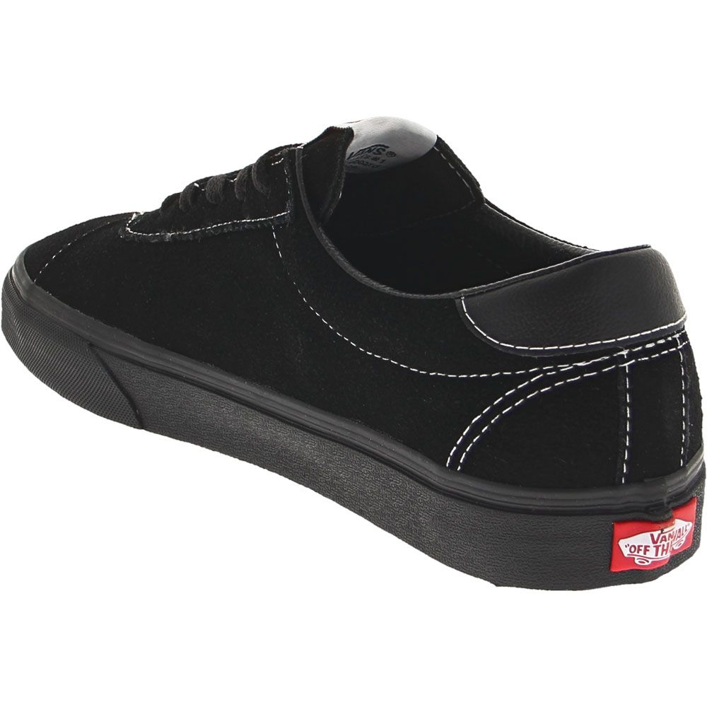 Vans Vans Sport Skate Shoes - Mens Black Black Back View