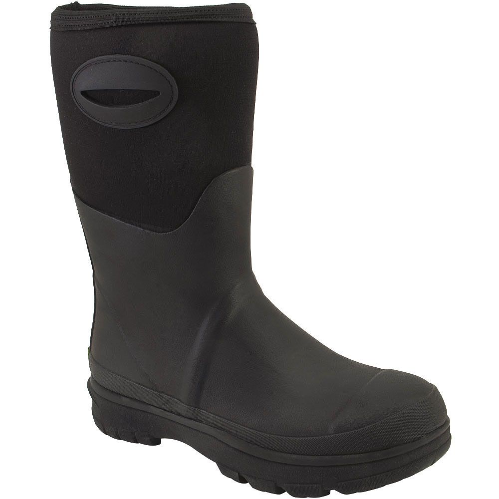 Western Chief Solid Neoprene Mid Rubber Boots - Womens Black
