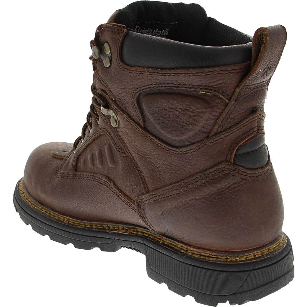 Yoder Elx Low Winter Boots - Mens Brown Back View