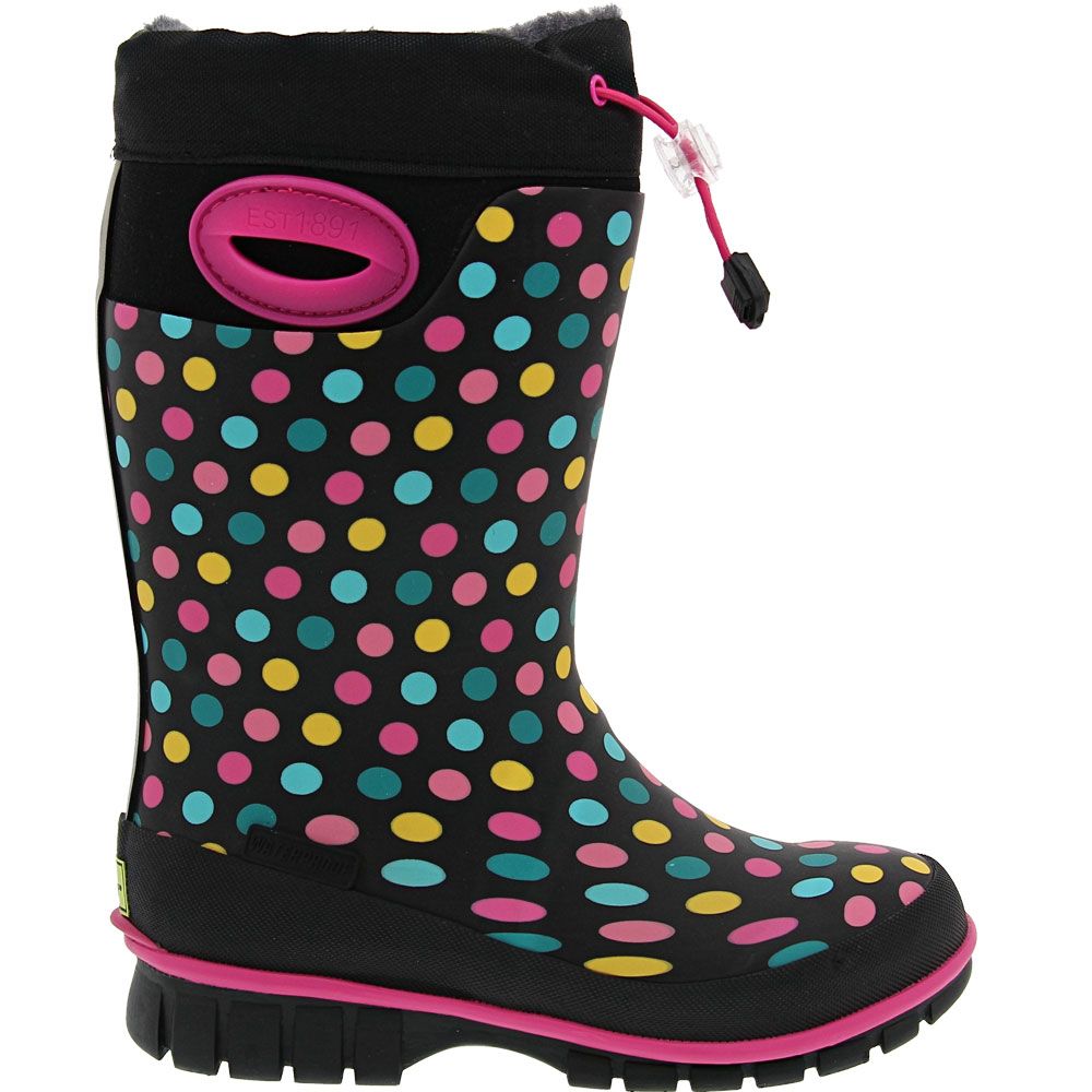 Western Chief Winterprene Rain Boots - Girls Black Multi