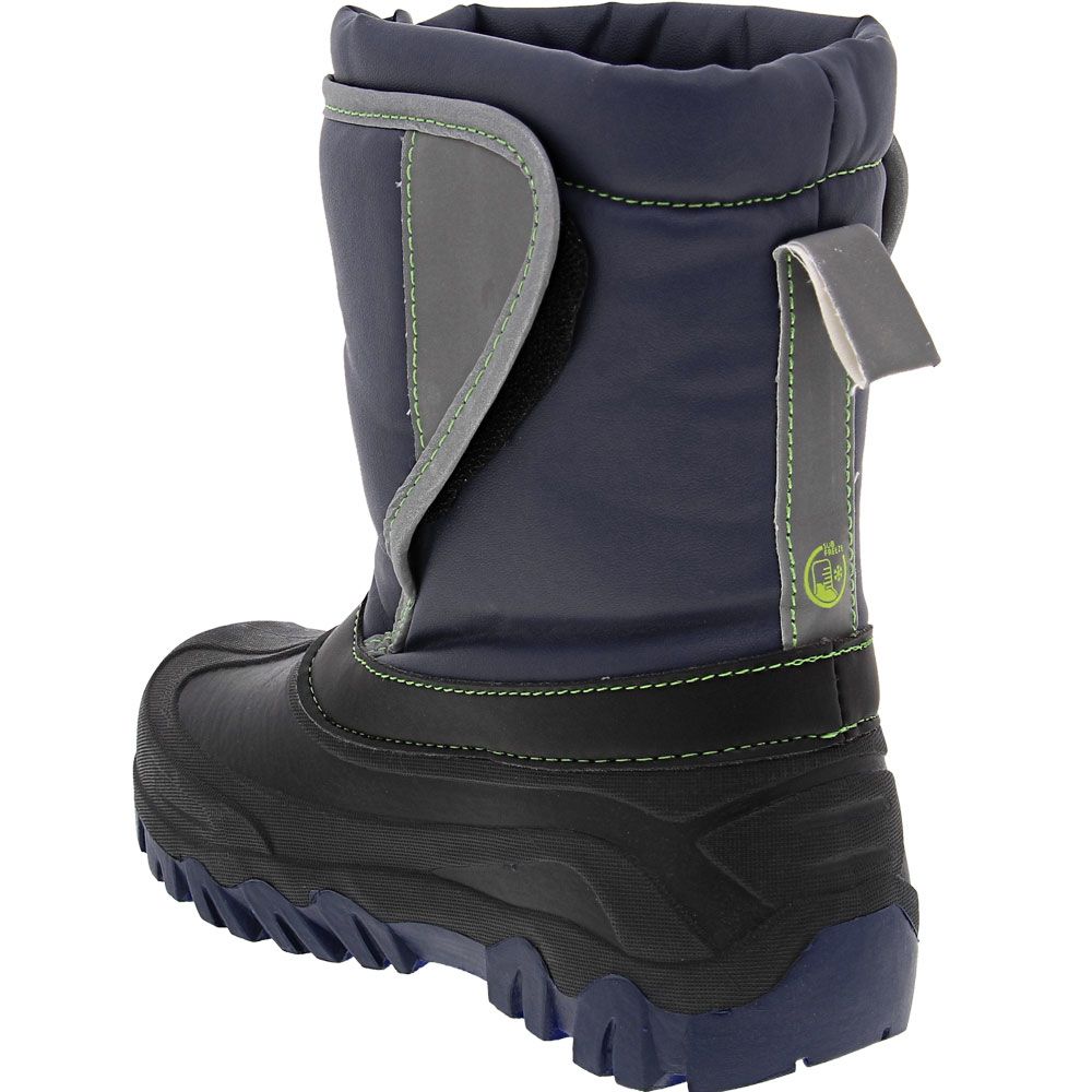 Western Chief Selah Kids Winter Snow Boots Navy Back View