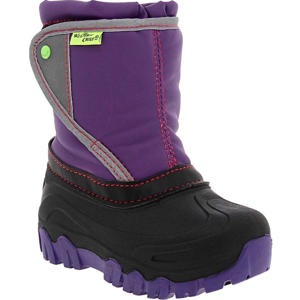 Western Chief Selah Kids Winter Snow Boots Purple