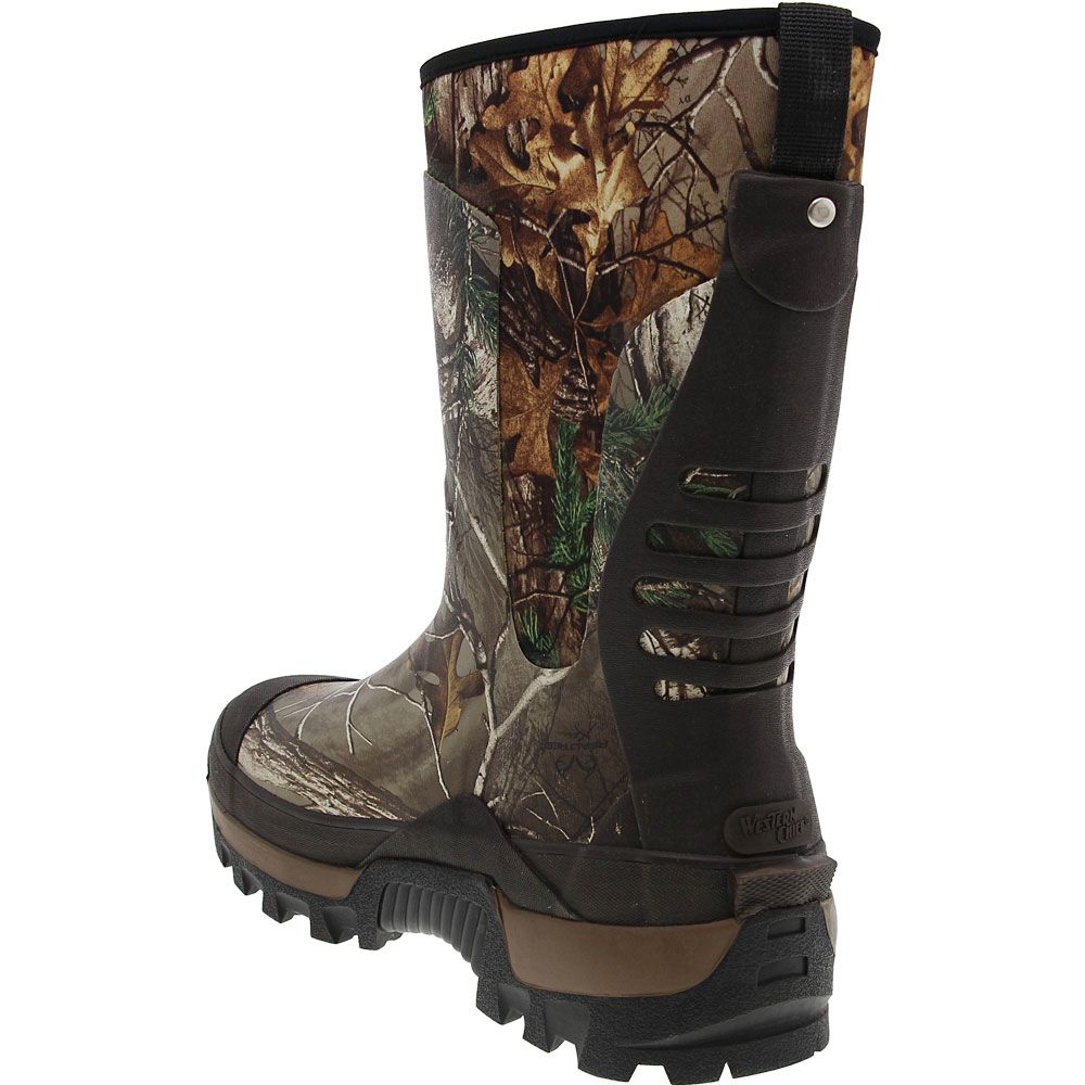Western Chief Xtra Neoprene Mid Rt Winter Boots - Mens Camouflage Back View