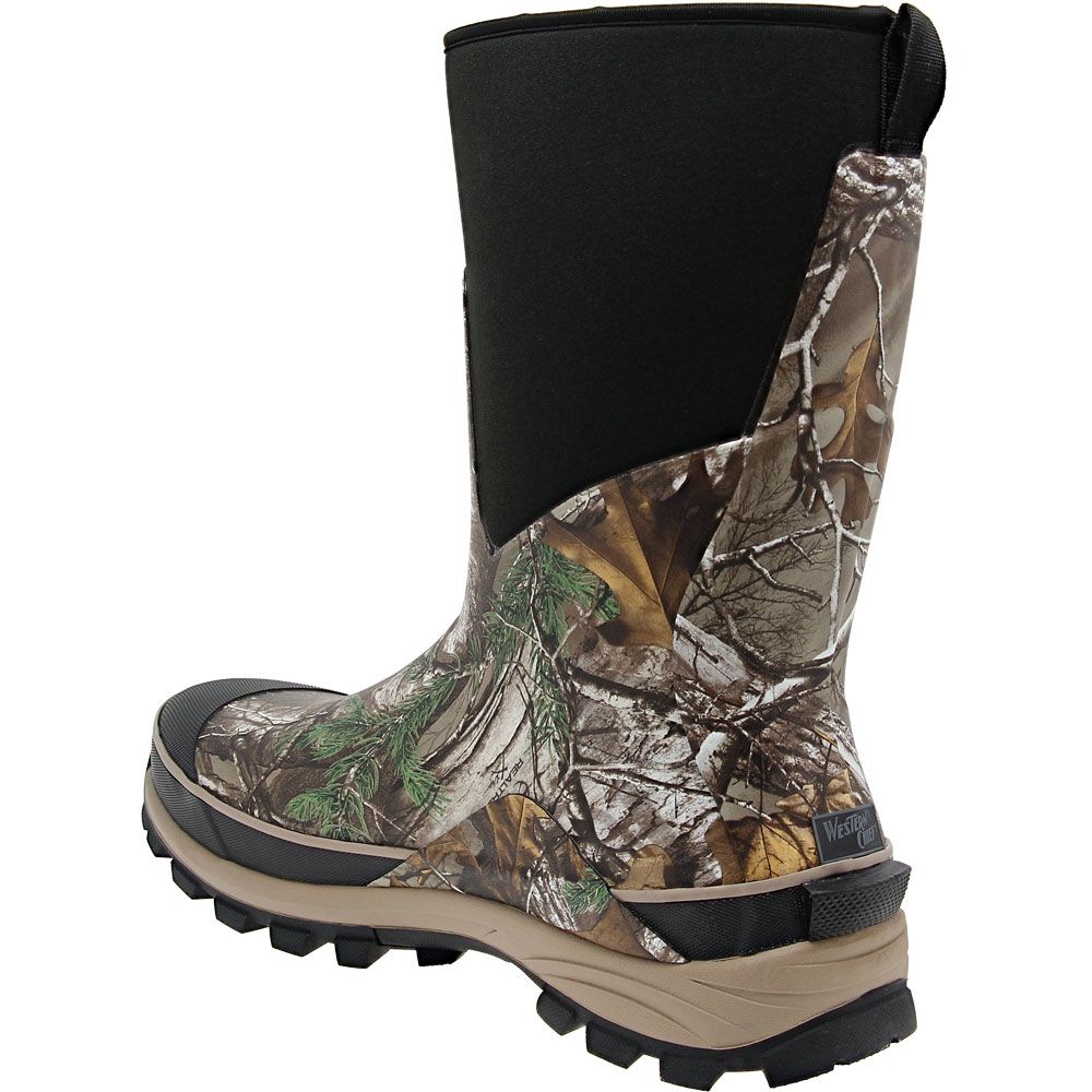 Western Chief Frontier Rt Mid Winter Boots - Mens Camouflage Back View