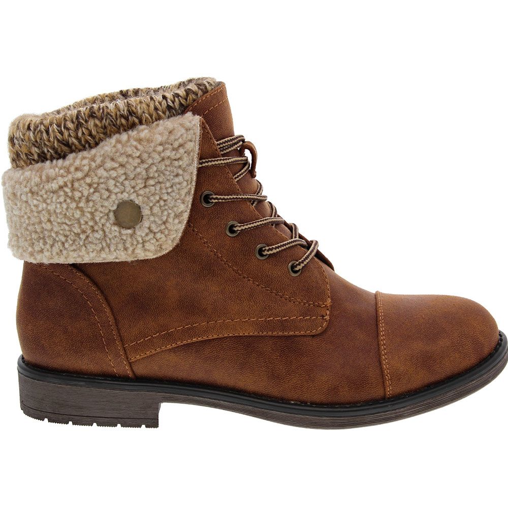 White Mountain Duena Casual Boots - Womens Tobacco Side View