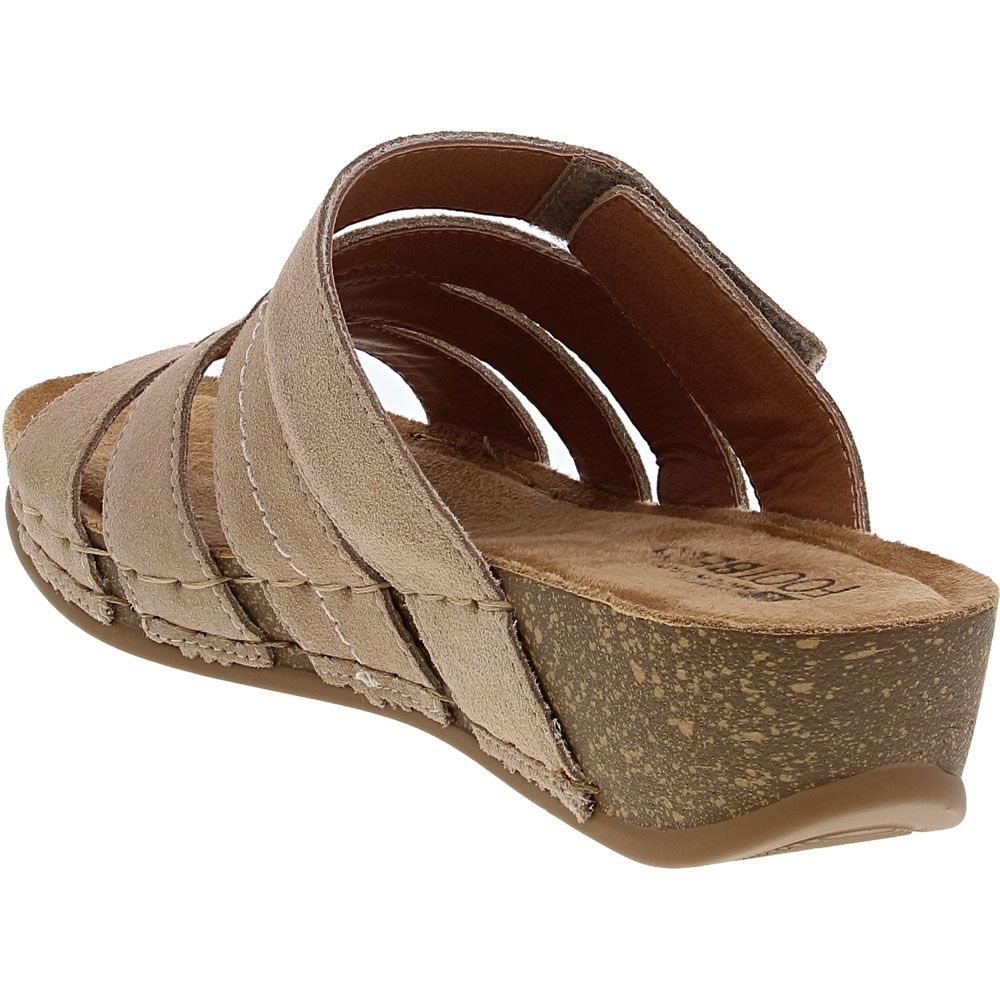 White Mountain Fame Sandals - Womens Sand Back View