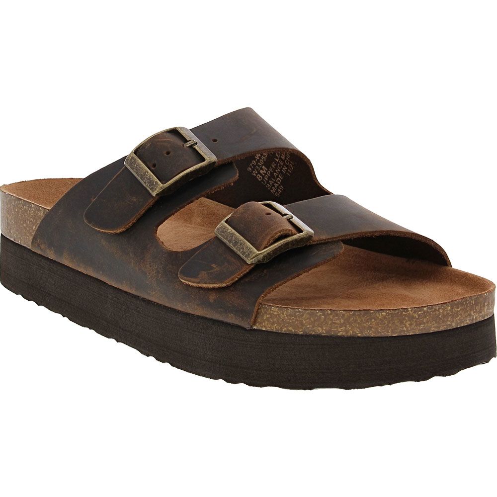 White Mountain High Flyer Sandals - Womens Brown