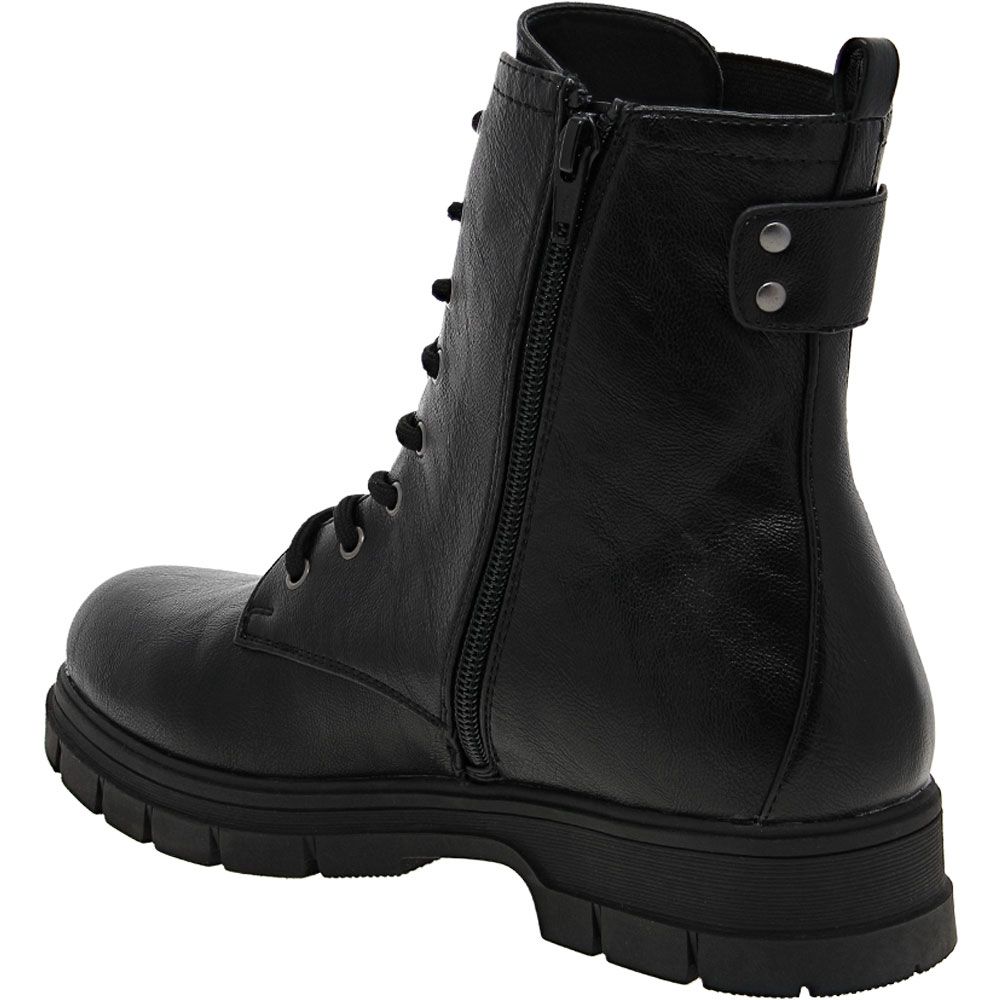 White Mountain Chevy Casual Boots - Womens Black Back View