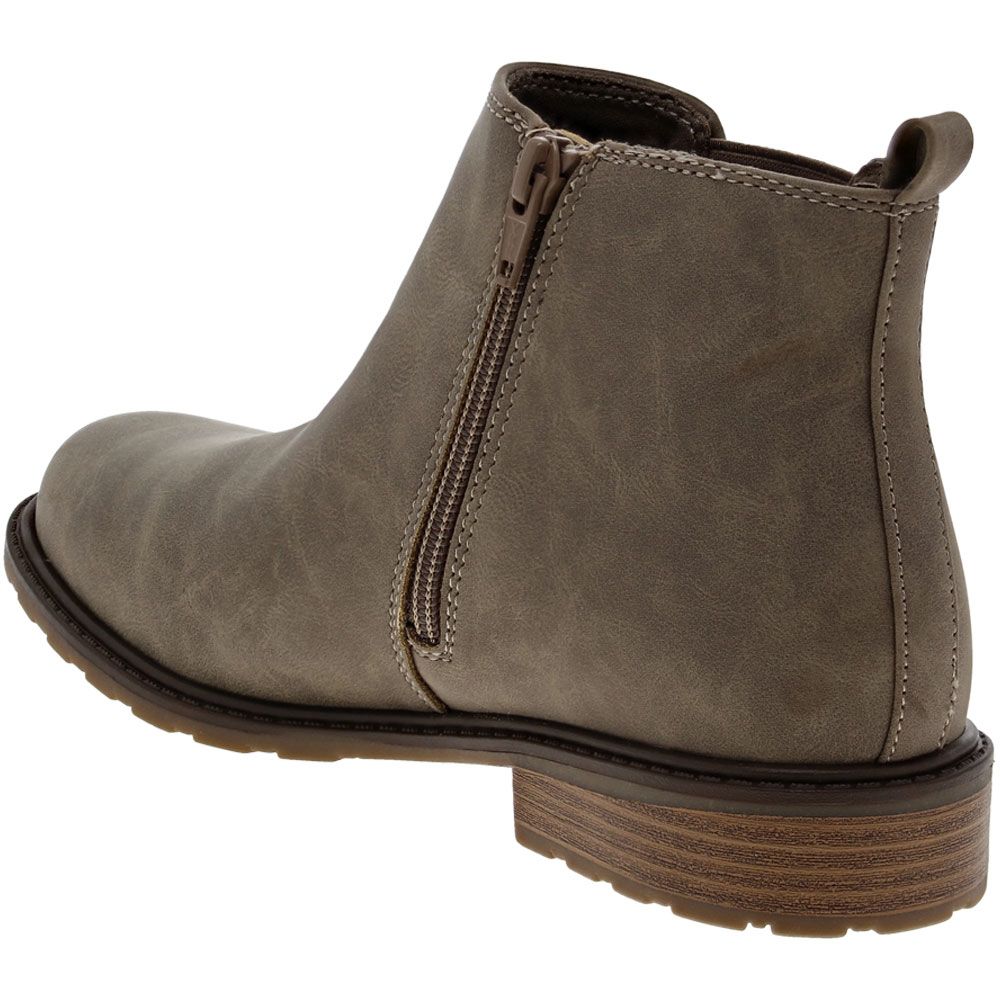 White Mountain Caching Casual Boots - Womens Taupe Back View