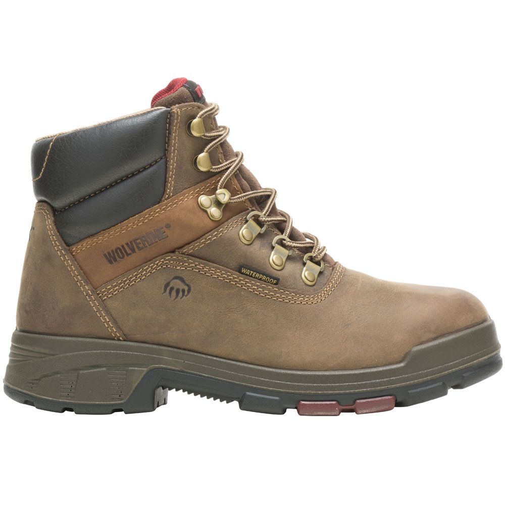 Wolverine Cabor EPX Composite Toe Work Boots - Mens Dark Brown
