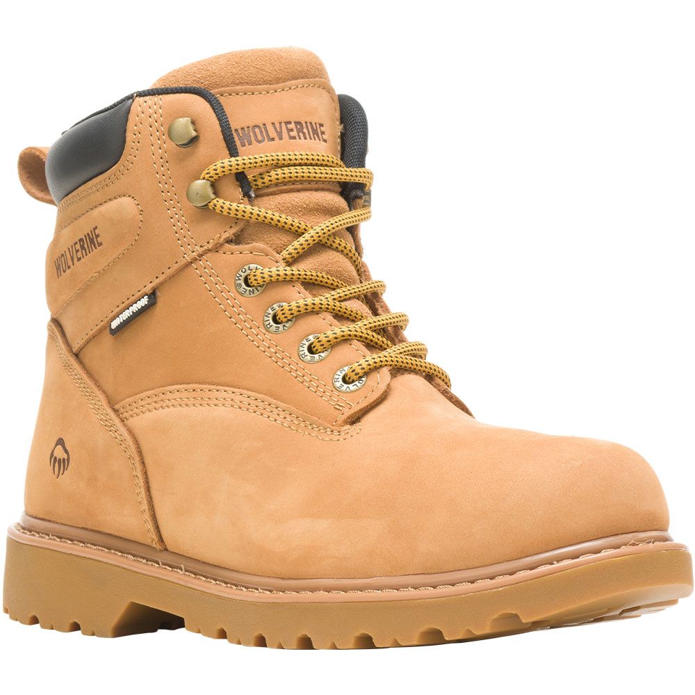 Wolverine 10643 Non-Safety Toe Work Boots - Mens Wheat