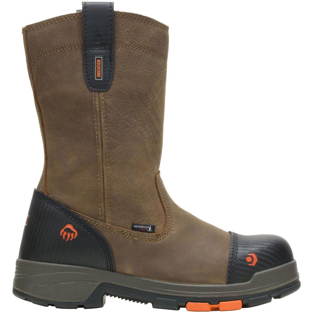 Wolverine 10650 Composite Toe Work Boots - Mens Brown