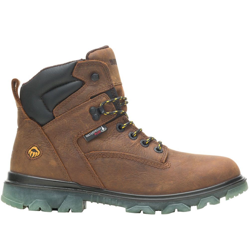 Wolverine 10784 Non-Safety Toe Work Boots - Mens Sudan Brown Side View