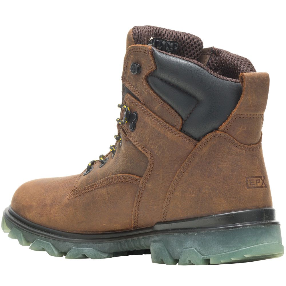 Wolverine 10784 Non-Safety Toe Work Boots - Mens Sudan Brown Back View