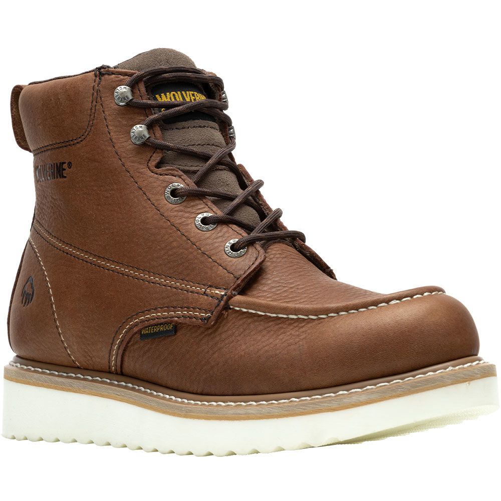 Wolverine 10841 Loader 6 In Non-Safety Toe Work Boots - Mens Cafe