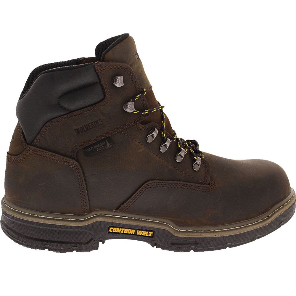 Wolverine 10847 Bandit Composite Toe Work Boots - Mens Brown Side View