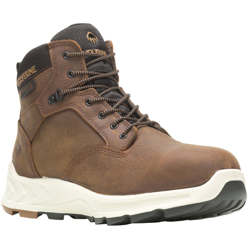 Wolverine 200062 Shiftplus LX Wp Non-Safety Toe Work Boots - Mens Brown
