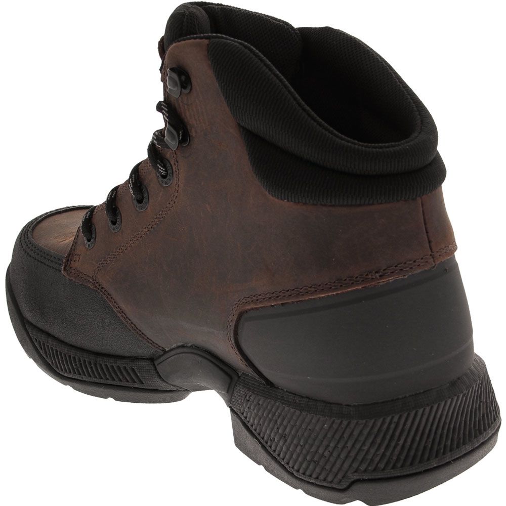 Wolverine Carom Composite Toe Work Boots - Mens Brown Back View