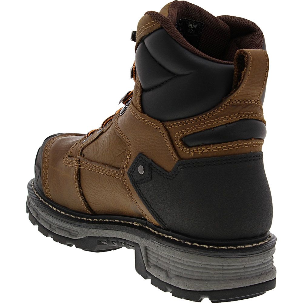 Wolverine Hellcat Hd Composite Toe Work Boots - Mens Brown Back View