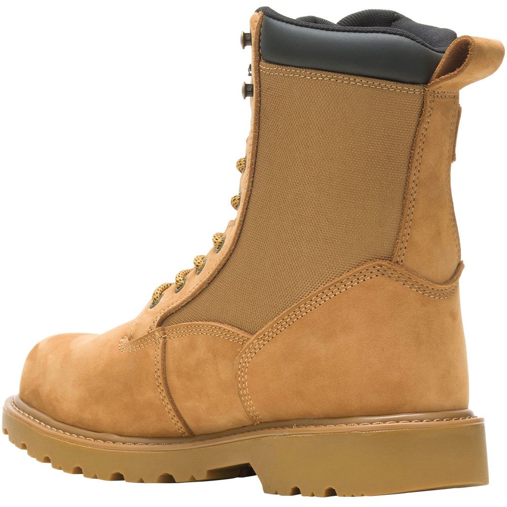 Wolverine 220013 Floorhand Insulated Work Boots - Mens Wheat Back View