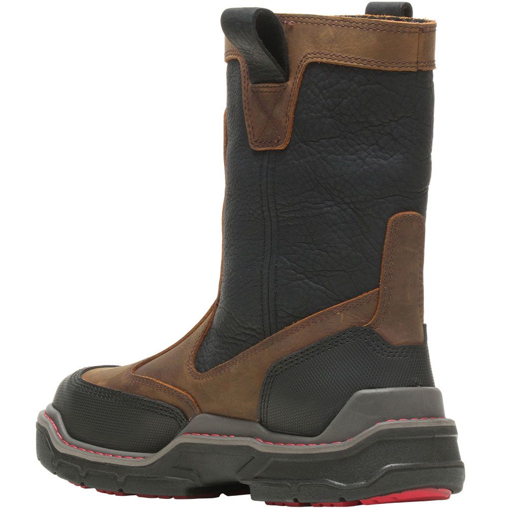 Wolverine 221005 Raider Crbnmx Composite Toe Work Boots - Mens Brown Back View