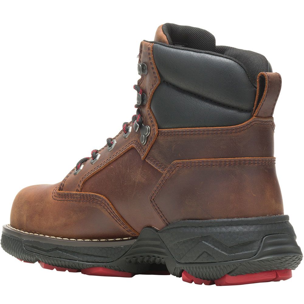 Wolverine 221011 Hellcat Fuse Composite Toe Work Boots - Mens Peanut Back View