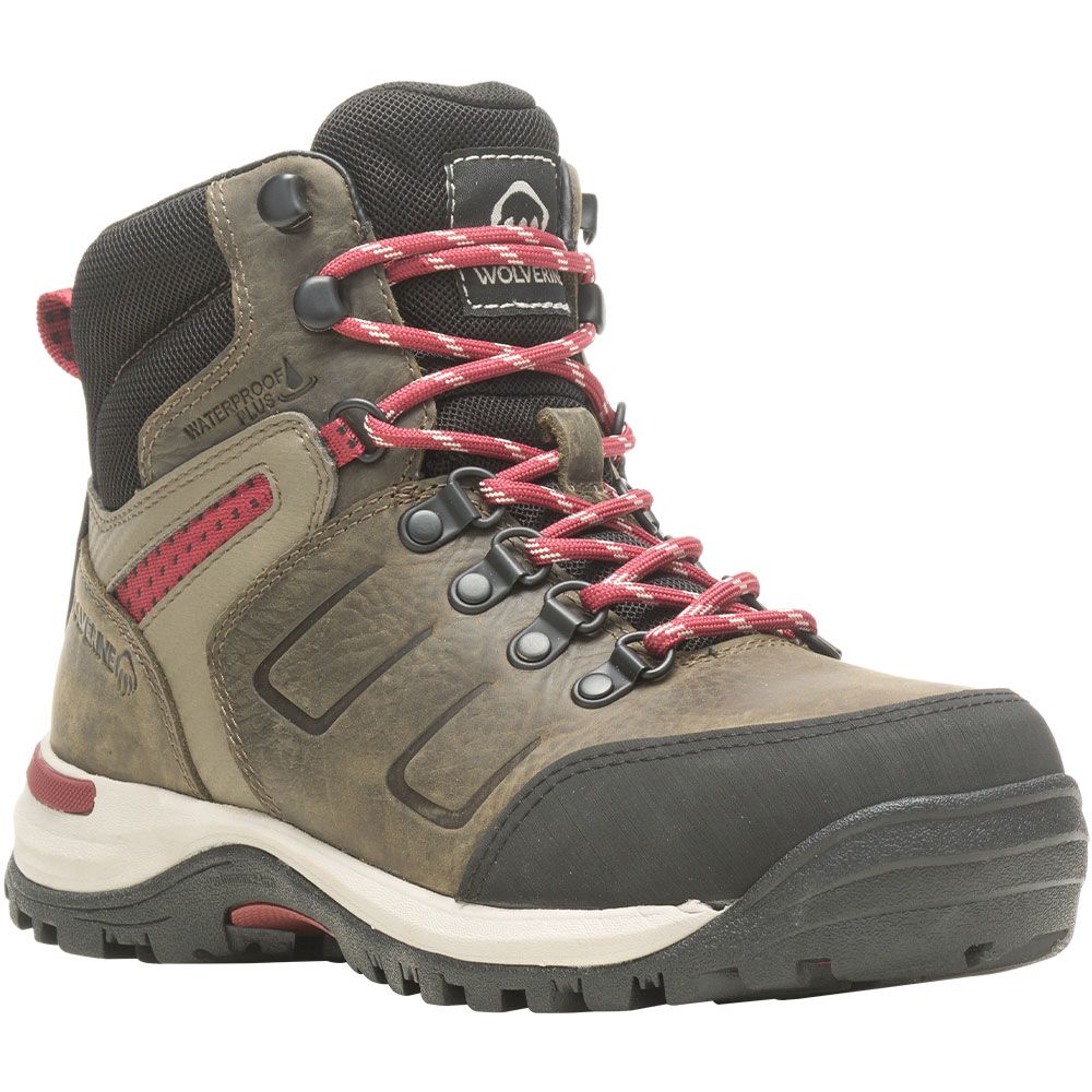 Wolverine 230030 Chisel 6 In Non-Safety Toe Work Boots - Womens Bungee Cord