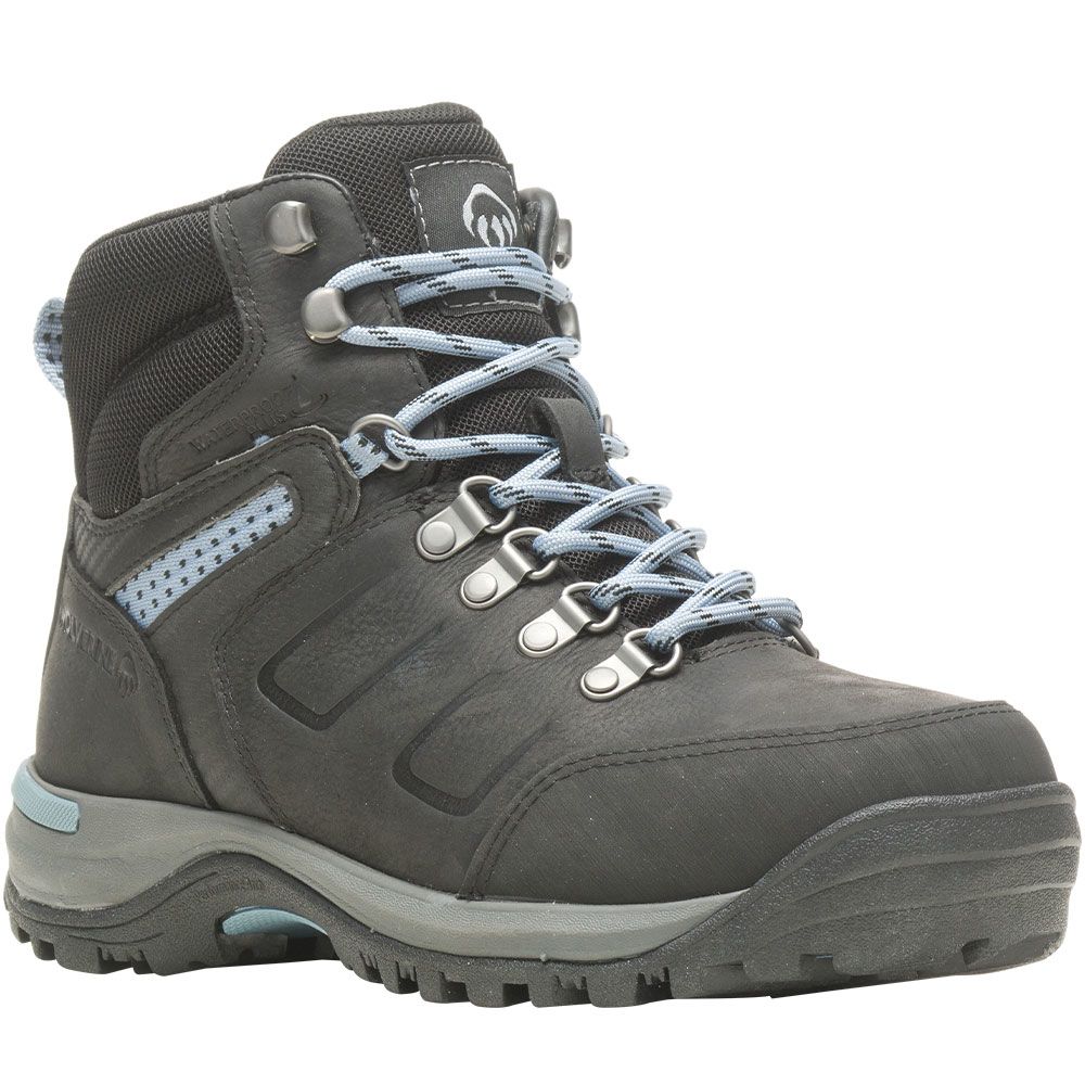 Wolverine 230030 Chisel 6 In Non-Safety Toe Work Boots - Womens Black
