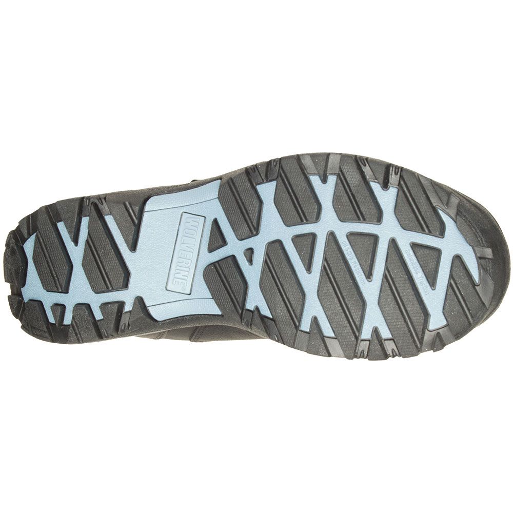 Wolverine 230030 Chisel 6 In Non-Safety Toe Work Boots - Womens Black Sole View